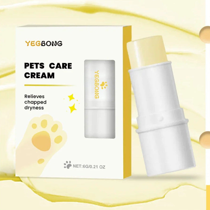 Pet Paw Balm Stick Gentle Moisturizing Nourishing Care Vet Recommended for Dogs Cats Dry Cracked Pads All Seasons